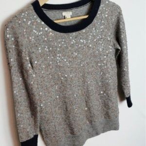 J Crew Sequin Sweater